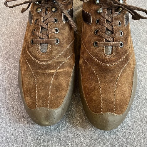 Zegna Sport Herren Größe 10 Braun Wildleder Turnschuhe Schuhe " - Bild 3 von 14