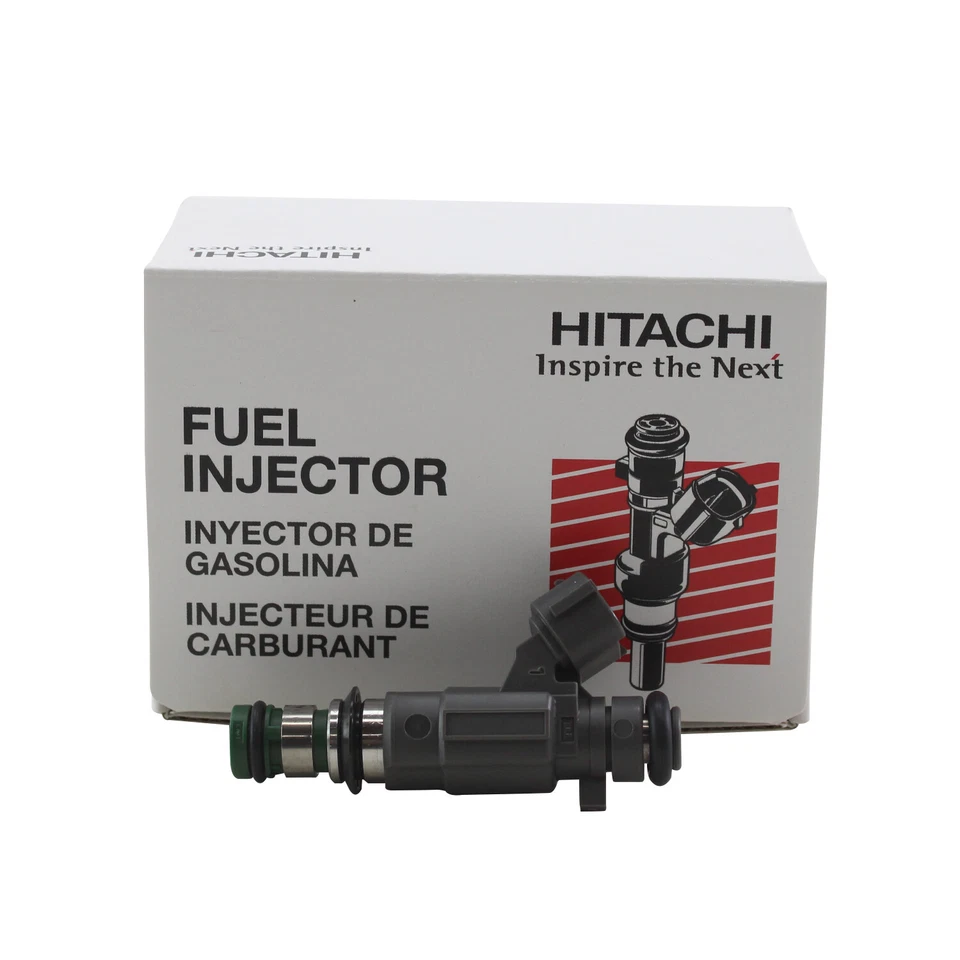 Inyector de combustible Hitachi negro para Subaru Forester L S Base Impreza Outback H4 2,5 L Foto 3 de 4