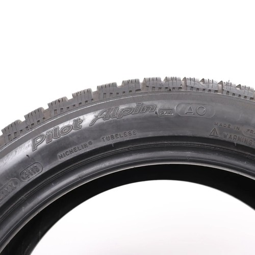 1x Winterreifen 245/45R18 100V XL AO Michelin Pilot Alpin PA4 DOT4118 4,5-6mm - Bild 4 von 8