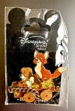 DISNEY PINS WAGON CASEY Jr ROX ET ROUKY SERIE LIMITEE TRES COLLECTOR SUPER RARE