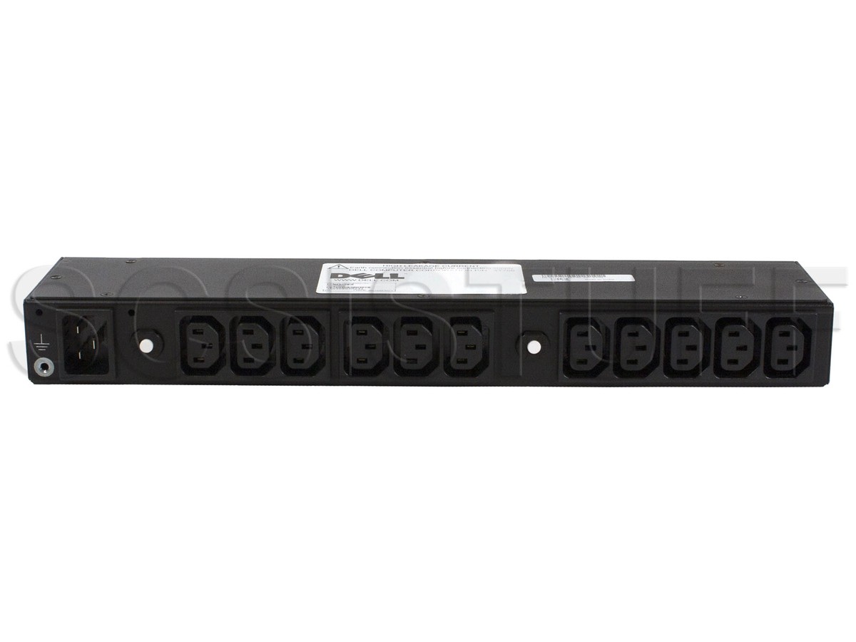 Dell AP6021 PDU 13x C13 Outlets 100-240VAC 1Ø 16A/20A C19-C20 