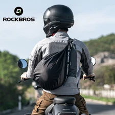 RockBros Cycling Helmet Bag Portable Large Capacity Bag Net Pocket Locomotive