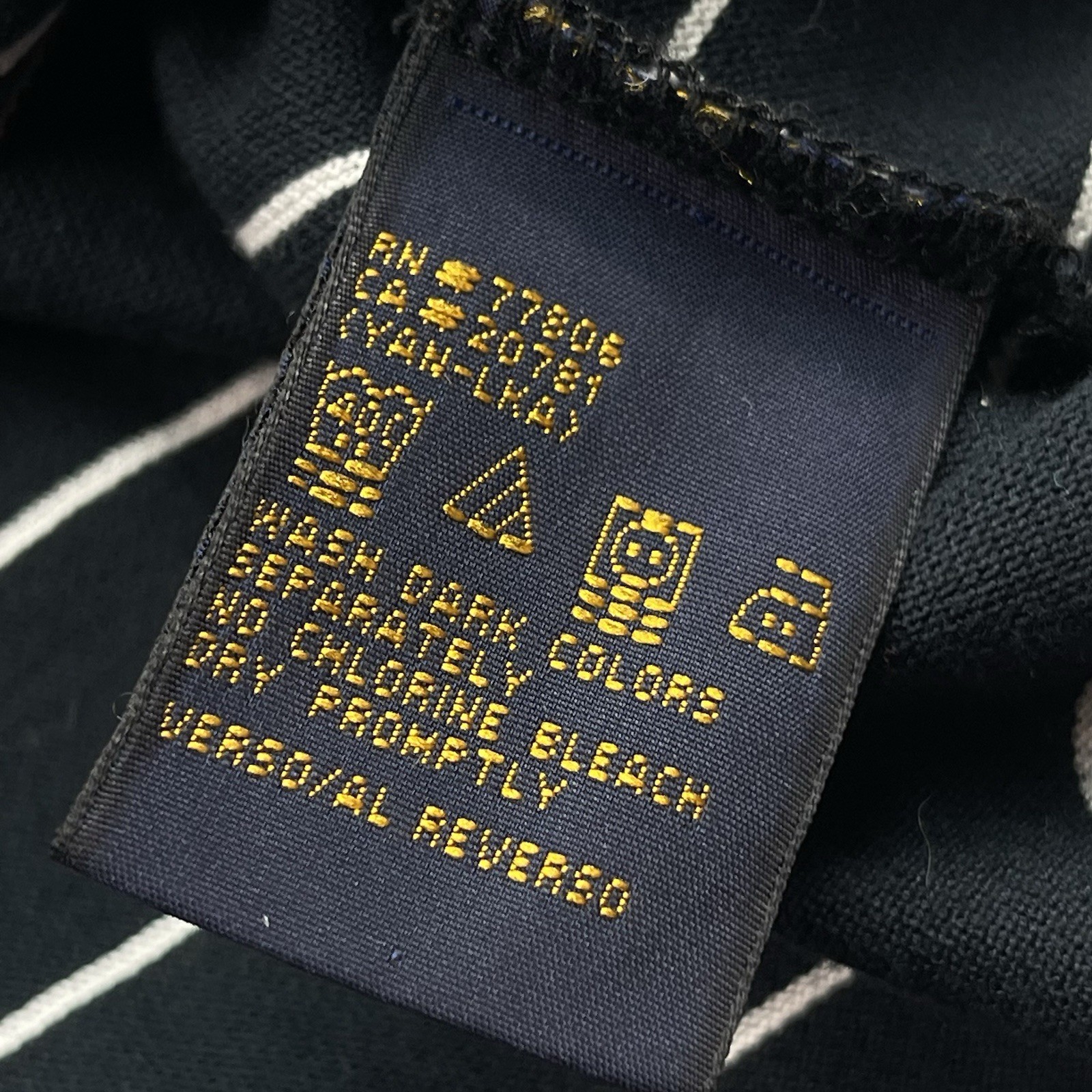 Tommy Hilfiger Classic Vintage Striped Golf Performance Polo Shirt Men’s XL thumbnail 6