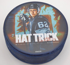 Seattle Kraken - 2024 Brandon Montour Hat Trick Puck [Dark Blue]