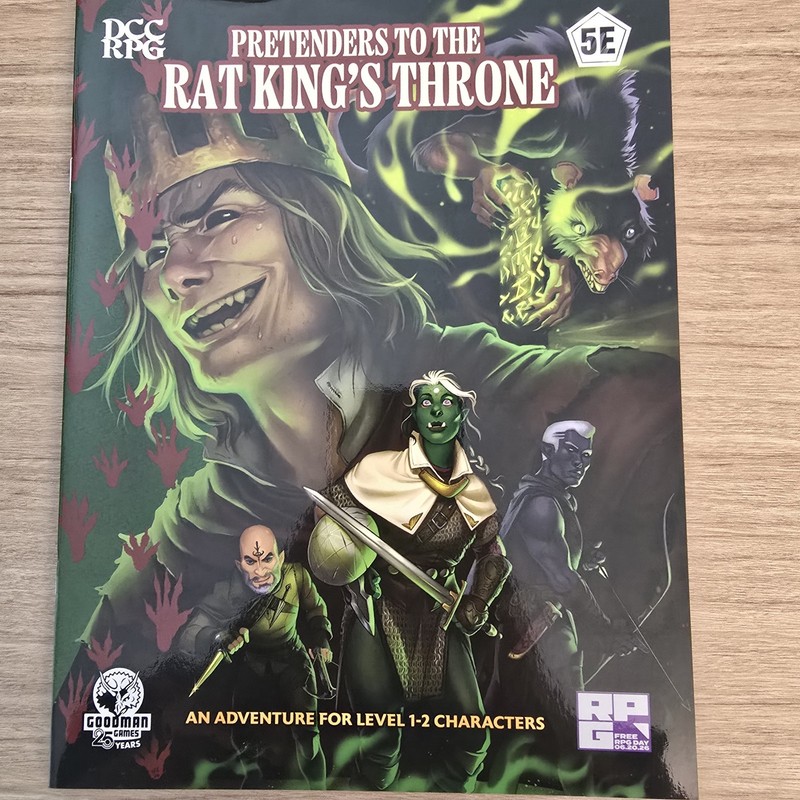 Free RPG Day 2026 Pretenders to the Rat Kings Throne-DCC