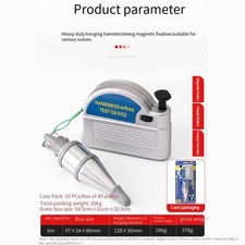 Zuverl&auml;ssige 6m Spule Plumb Bob mit Magnetfu&szlig; f&uuml;r pr&auml;zise vertikale Tests