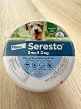 Seresto SMALL Dog Under 18lbs Flea and Tick Collar - Sealed New, FREE Shipping 