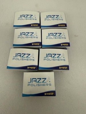 LOT (7) SS White Jazz C1S Composite 1-Step Polisher Cup 89037