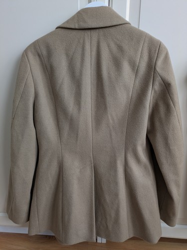 Kurzmantel / Wollmantel Strenesse 36 38 Beige - Bild 3 von 5