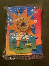 1993 Captain Planet & The Planeteers Toy Ring Subway Premium Giveaway (MIP Rare
