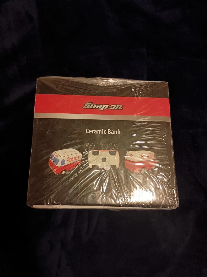 "Alcancía de cerámica 9"" edición limitada a presión Volkswagen VW autobús cámper" Foto 3 de 4