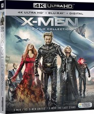 X-Men 2000 /X2 2003 /X-Men: The Last Stand 4K / Blu-ray  Digital New
