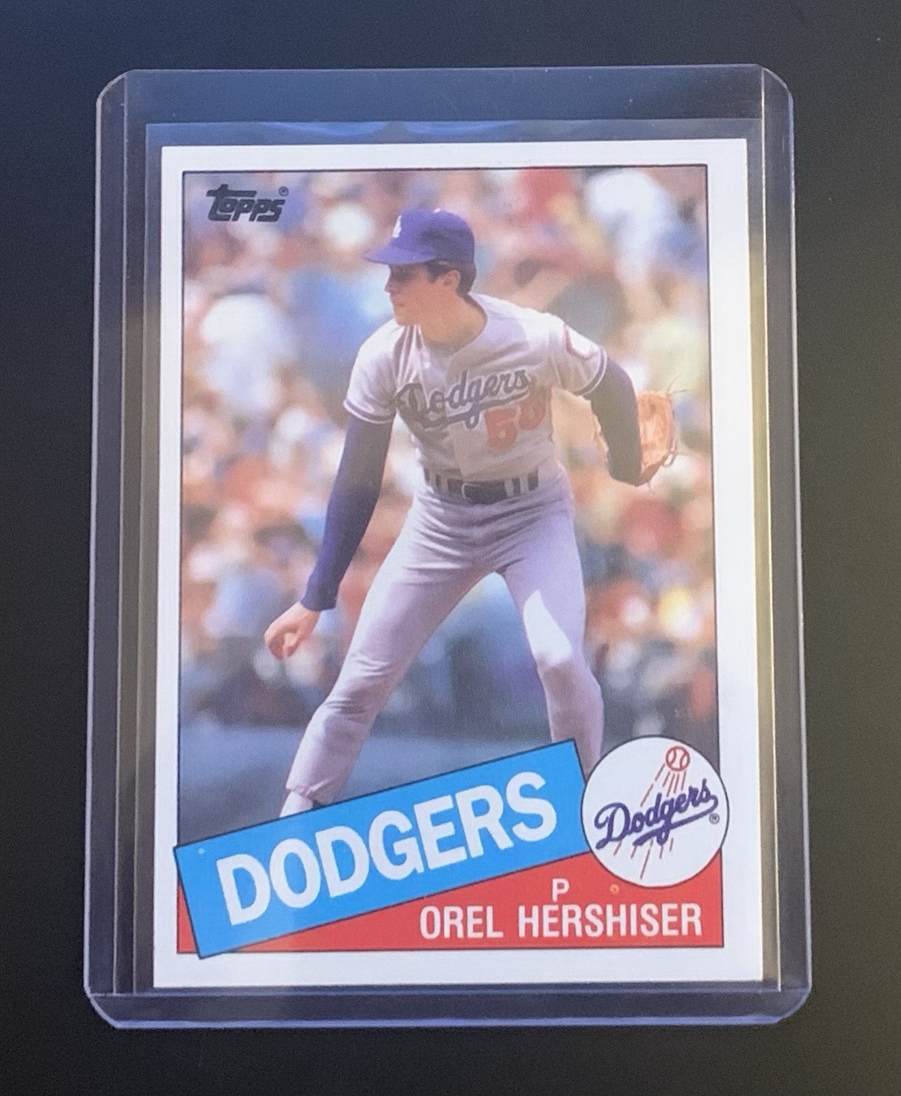 1985 Topps - Orel Hershiser #493 (RC)