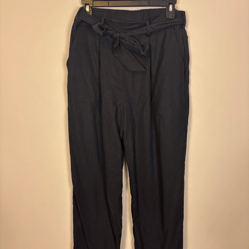 Madri Collection Maternity Black Straight Leg Dress Pants Medium - Picture 3 of 8