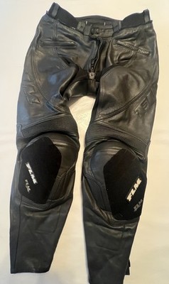 flm Polo motorradhose Leder Hose Größe 60 Sehr Guter Zustand