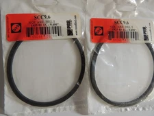 2 New PRB SCC9.6 Square Cut Belts for VCR Cassette CD/DVD Drive