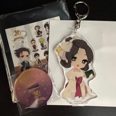 Capcom Cafe Ace Attorney Acryl Ständer Schlüsselanhänger Ryuutarou Goemon 20....