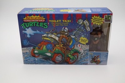 TMNT Toilet Taxi Wacky Action Donatello 2024 Reissue NEW Sealed Playmates