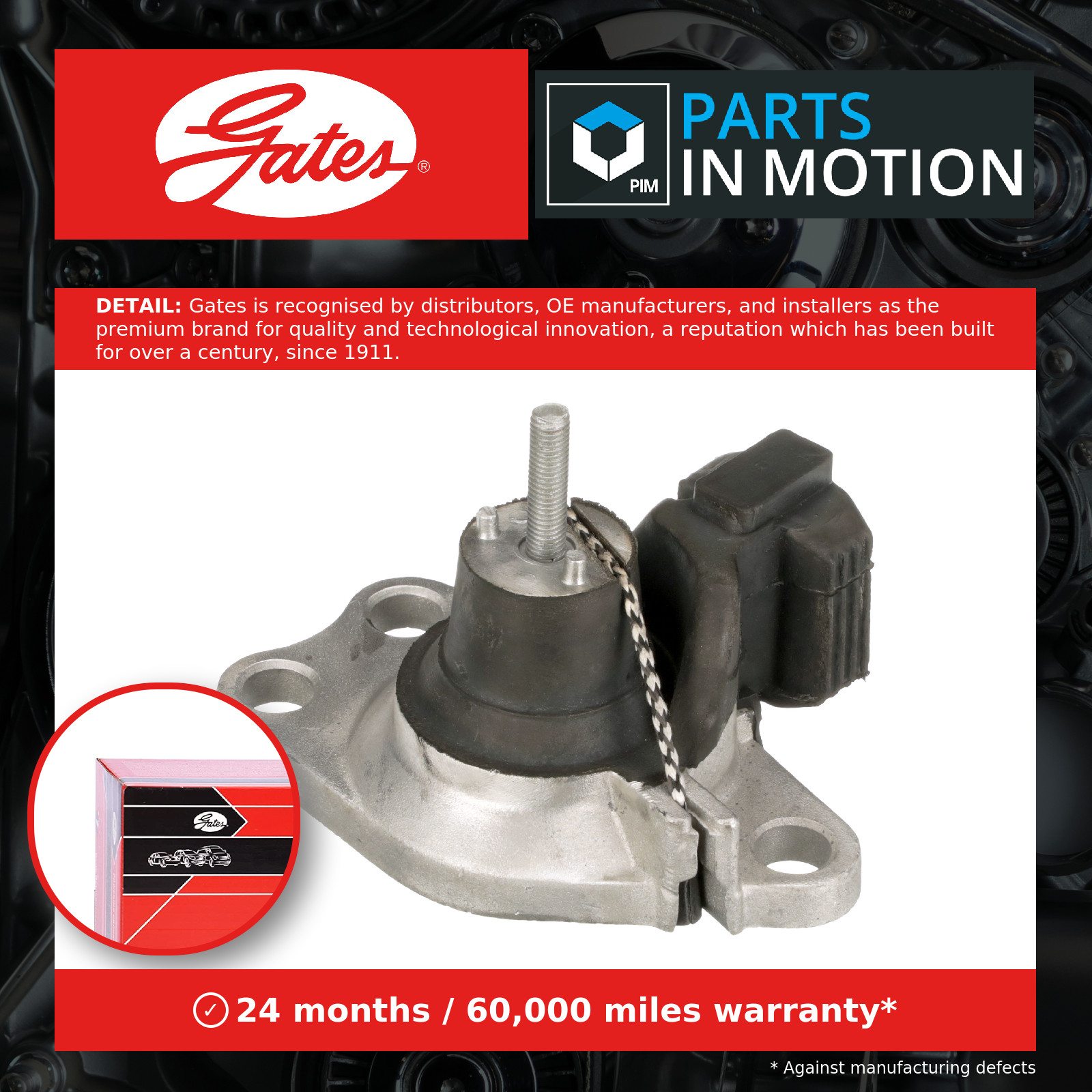 Fits GATES ETM1616 CUSHION - Image 4