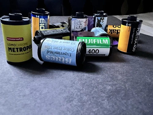 Lot Of (3) Expired & New Film 35mm Kodak, CineStill, Fujifilm, Acros I00 II