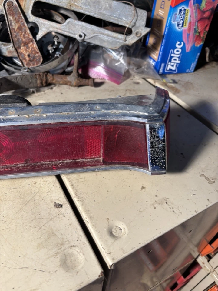 1968 1969 68 69 AMC AMX lado derecho trasero conjunto de lente de freno OEM Foto 4 de 4