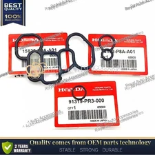 New for Honda Oil Filter Housing Adapter Gasket Valve Seal 15825-P8A-A01