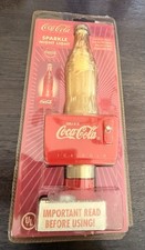 Vintage Coca-Cola Coke Bottle Space Age Marvel Sparkle Night Light 90s
