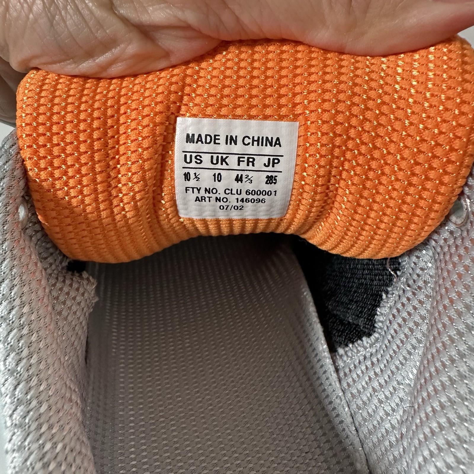 Vintage Retro Adidas Mens A3 Size 10.5 - Tauras/Orange Peel - 2002 - Good Cond. thumbnail 12