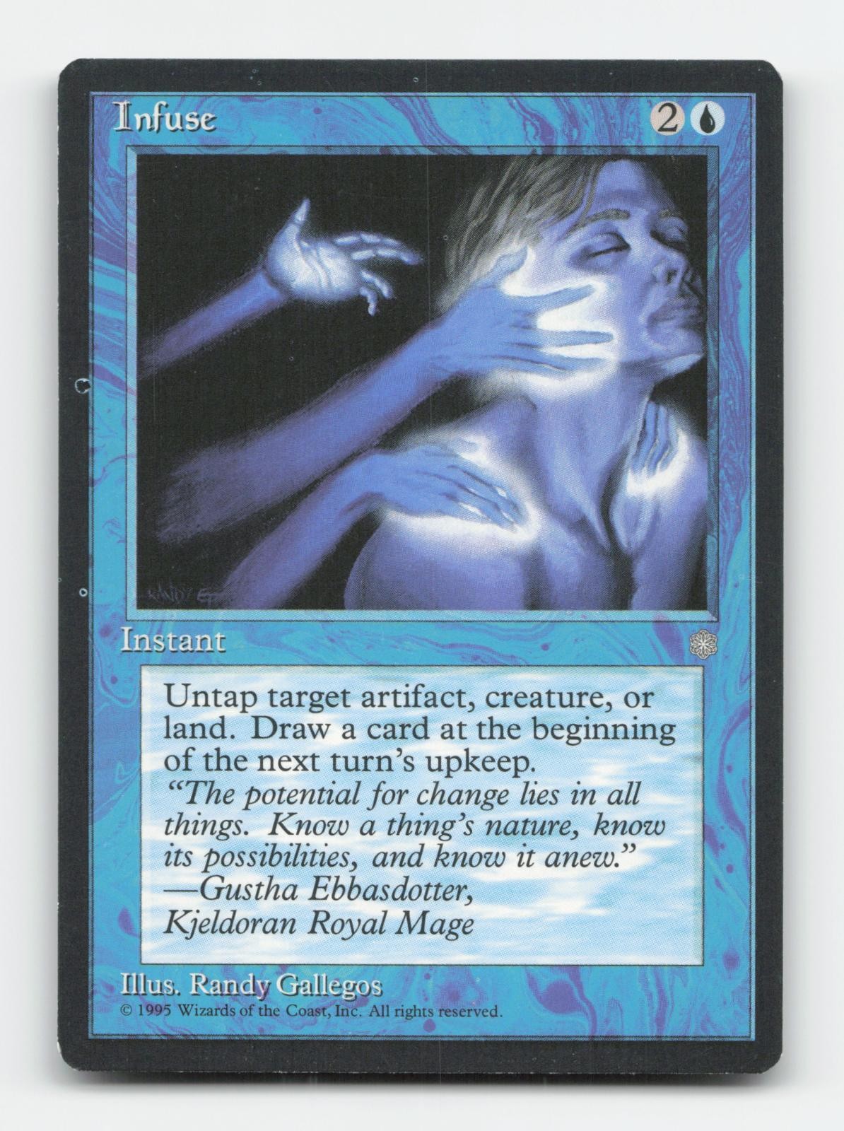 Infuse Common Ice Age Magic: The Gathering Near Mint
