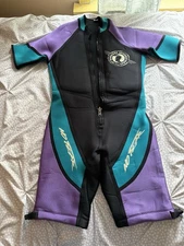 RARE Barefoot International Vintage Padded Wetsuit Size XL MIKE SEIPEL No fear