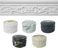 90" x 3.1" Peel Stick Foam Molding Trim Self Adhesive, Crown Molding Wallpaper B