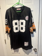 Vintage Mitchell & Ness 1975 LYNN SWANN #88 Pittsburgh Steelers  NFL Jersey 52