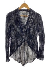 COMME des GARCONS hecked Flower Lace Jacket S Nylon BLK