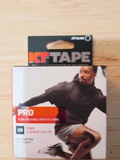 KT Tape Pro Extreme Adhesive Jet Black, 2" x 10", 20 Strips
