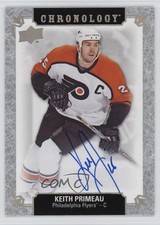 2018-19 Upper Deck Chronology Franchise History Keith Primeau #FH-PH-KP Auto f0l