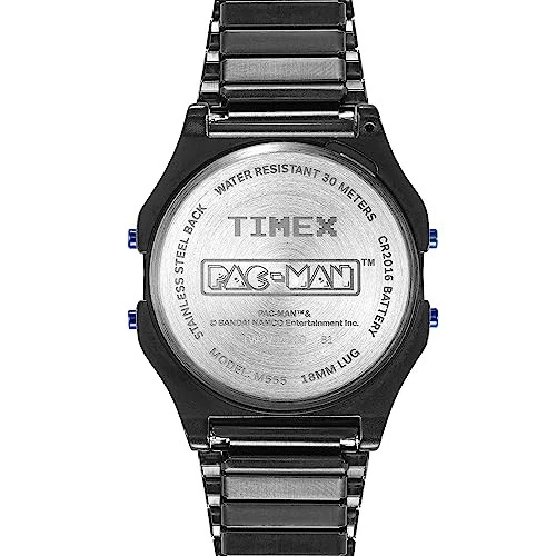 Reloj digital TIMEX PAC MAN esfera negra latón plástico cuarzo 30MM TW2V94200 negro Foto 4 de 4