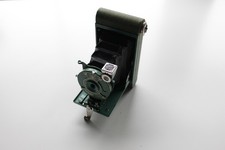 Vintage Kodak Petite Blue Teal Camera - Original Bellows  Case
