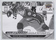 2024 Upper Deck Extended Series UD Canvas Young Guns Black Denton Mateychuk 1t6c