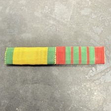 WWII French Medal Ribbon Bar Croix De Guerre Military Merit Original