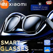 Xiaomi 4K AI Smart Glasses Multifunctional Camera Bluetooth Call Voice Assistant