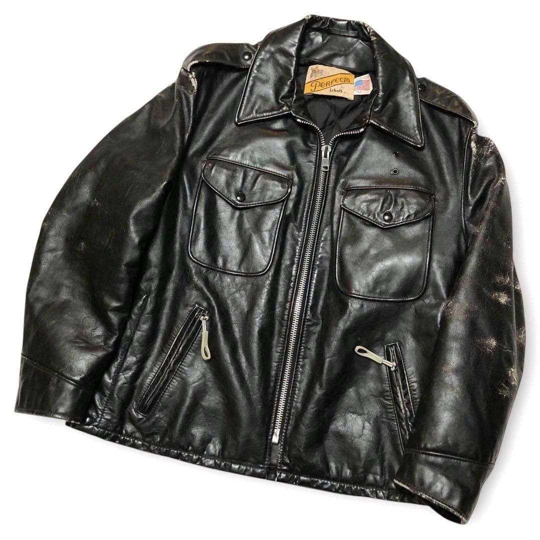 Schott 697ライダースジャケット Schott N.Y.C ショットライダース ショット 228US ラムレザー