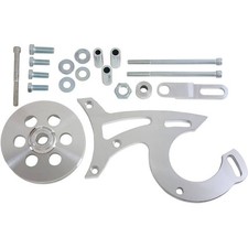 Billet Aluminum Ford Power Steering Bracket 289 302 351w V-belt 5.0 Sbf Pulley Billet Aluminum Ford Power Steering Bracket 289 302 351w V-belt 5.0 Sbf Pulley