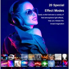 RGB LED Video Light Portable LED Camera Light Panel 0-360 Full Color CRI KPNE