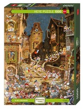 NEW Heye Jigsaw Puzzle 1000 Pieces 9 Ages Romantic Town By Night