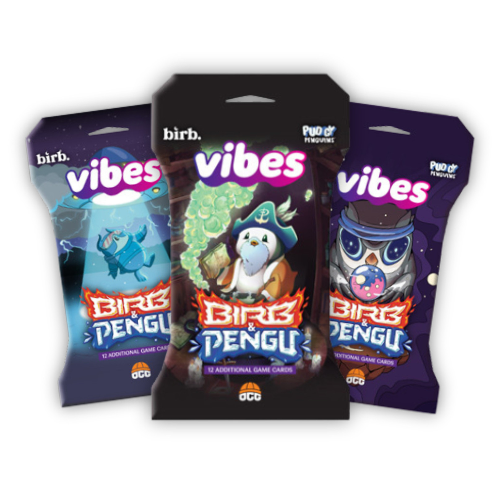 Vibes: Birb & Pengu 1st Edition Blister 3-Pack