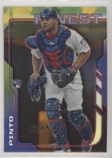 2014 Topps Finest Hot Box Orange Refractor Josmil Pinto #44 c7w