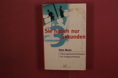 419764 Fred Maro SIE HABEN NUR 3 SEKUNDEN Metropolitan Verlag