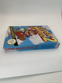 Nintendo NES Spiel Super Mario Bros Brothers 2 Originalverpackt Komplett