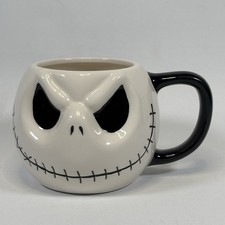 Disney Tim Burton's The Nightmare Before Christmas Jack Skellington Head Mug