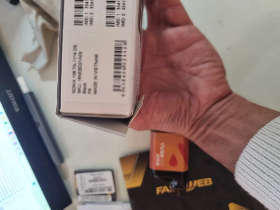 TELEFONO CELLULARE NOKIA 106 2 SIM RADIO FM TASTI GRANDI ANZIANI NERO 2K RUBRICA - Immagine 4 di 4